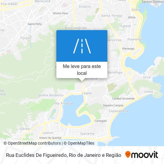 Rua Euclides De Figueiredo mapa