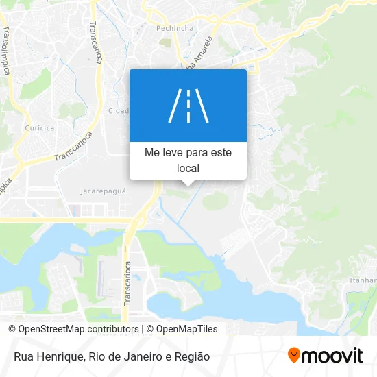 Rua Henrique mapa