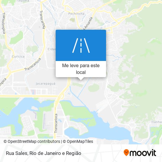 Rua Sales mapa