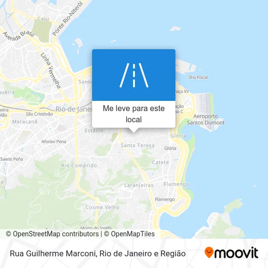 Rua Guilherme Marconi mapa