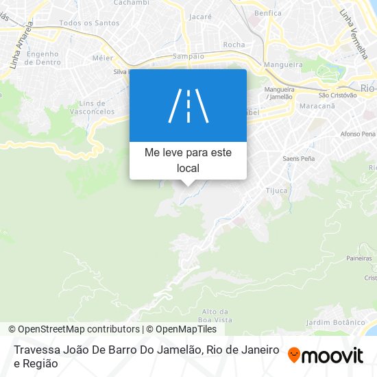 Travessa João De Barro Do Jamelão mapa