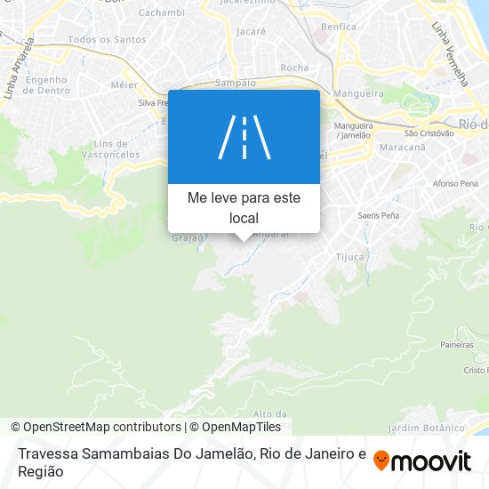 Travessa Samambaias Do Jamelão mapa