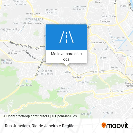 Rua Juruviara mapa