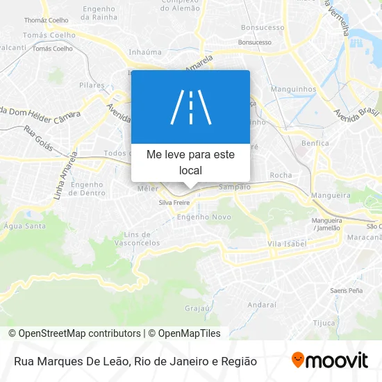Rua Marques De Leão mapa