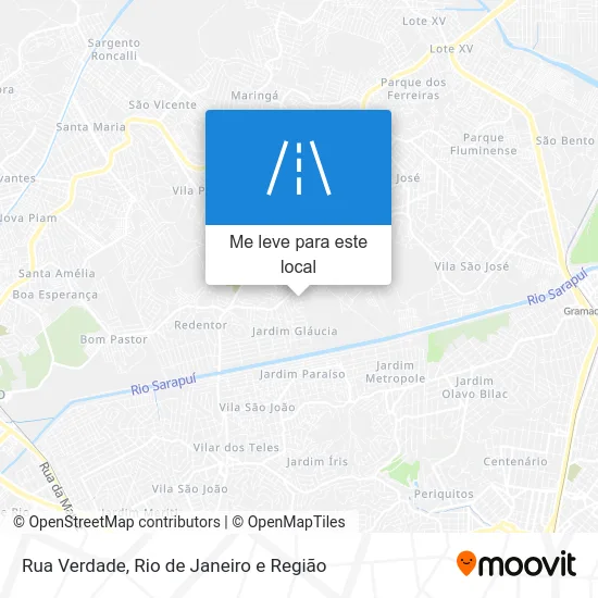 Rua Verdade mapa