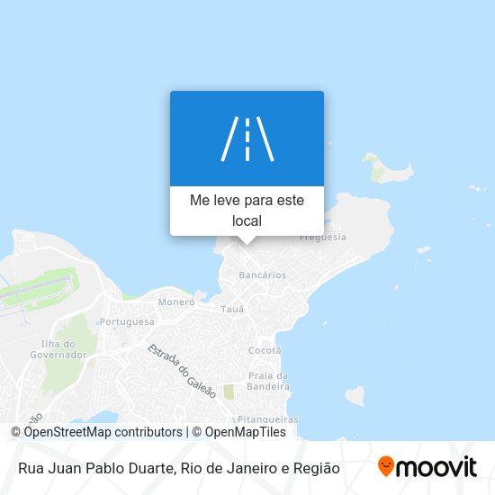 Rua Juan Pablo Duarte mapa