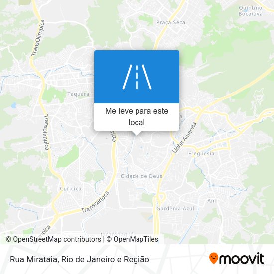 Rua Mirataia mapa