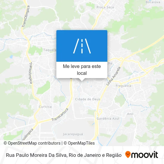 Rua Paulo Moreira Da Silva mapa