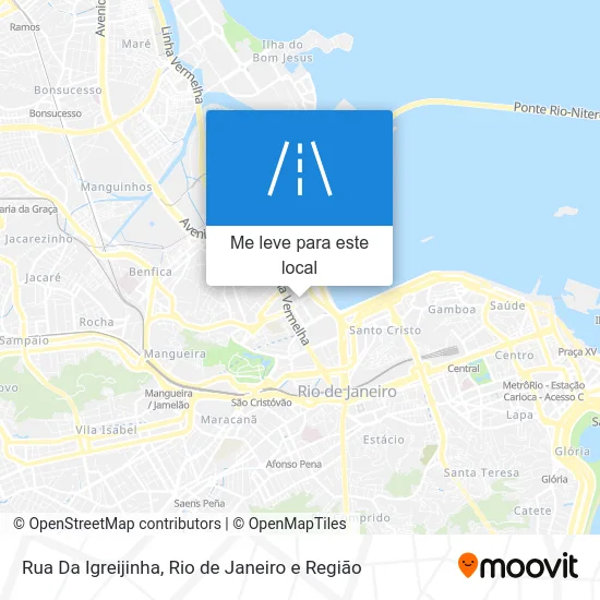 Rua Da Igreijinha mapa