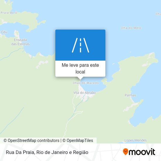 Rua Da Praia mapa