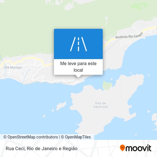 Rua Ceci mapa