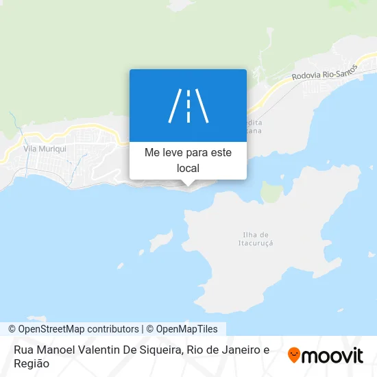 Rua Manoel Valentin De Siqueira mapa