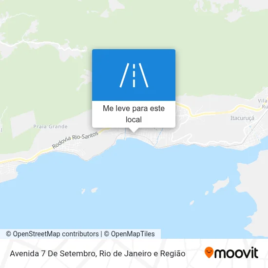Avenida 7 De Setembro mapa