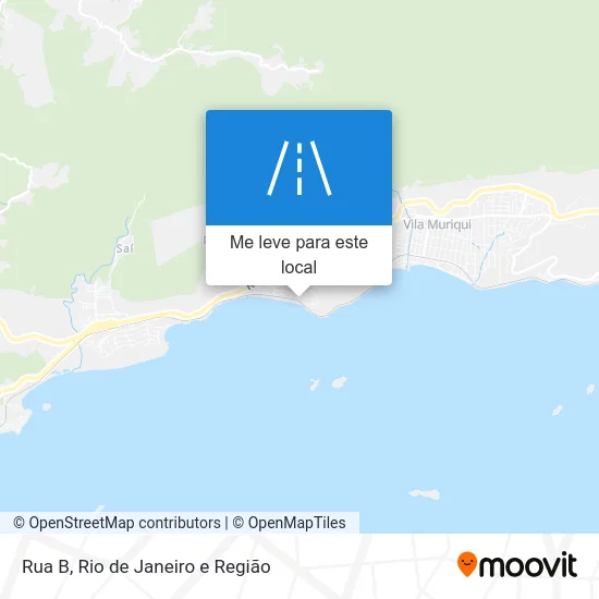 Rua B mapa