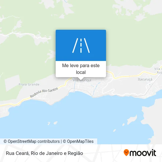 Rua Ceará mapa
