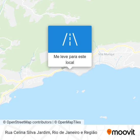 Rua Celina Silva Jardim mapa