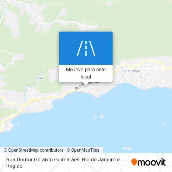 Rua Doutor Gerardo Guimarães mapa