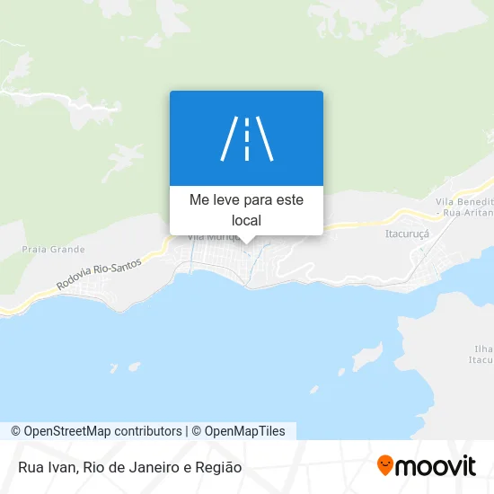 Rua Ivan mapa