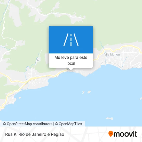 Rua K mapa