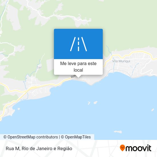 Rua M mapa
