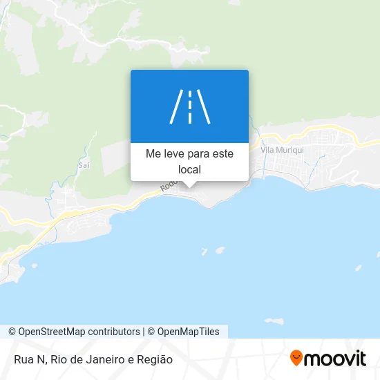 Rua N mapa