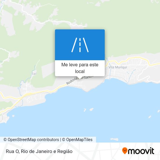 Rua O mapa