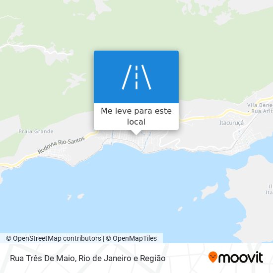 Rua Três De Maio mapa