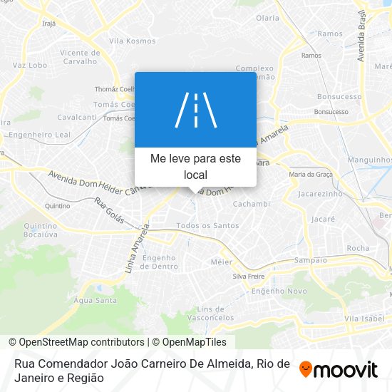 Rua Comendador João Carneiro De Almeida mapa
