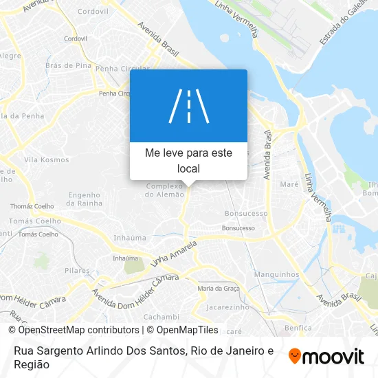 Rua Sargento Arlindo Dos Santos mapa