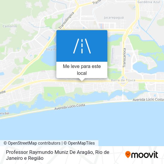 Professor Raymundo Muniz De Aragão mapa