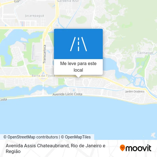 Avenida Assis Chateaubriand mapa