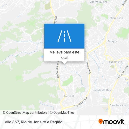 Vila 867 mapa