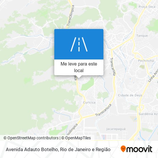 Avenida Adauto Botelho mapa