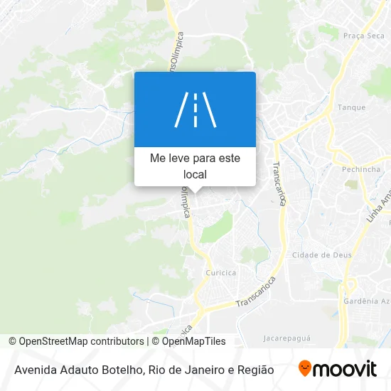 Avenida Adauto Botelho mapa