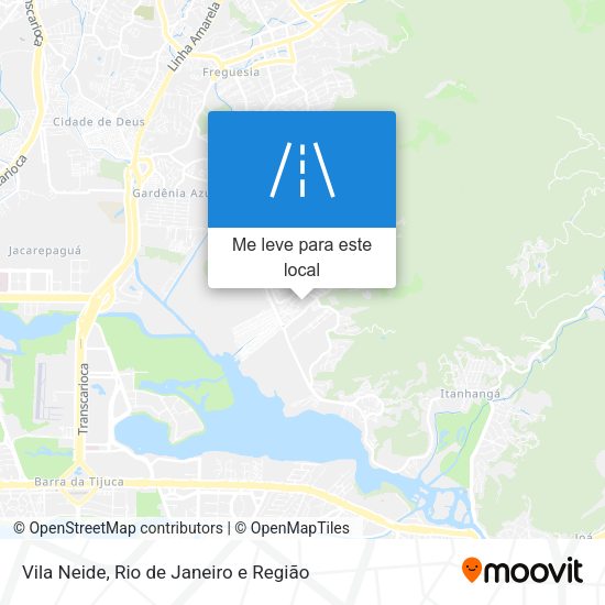 Vila Neide mapa