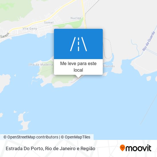 Estrada Do Porto mapa