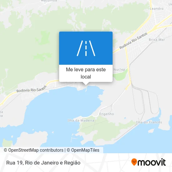 Rua 19 mapa
