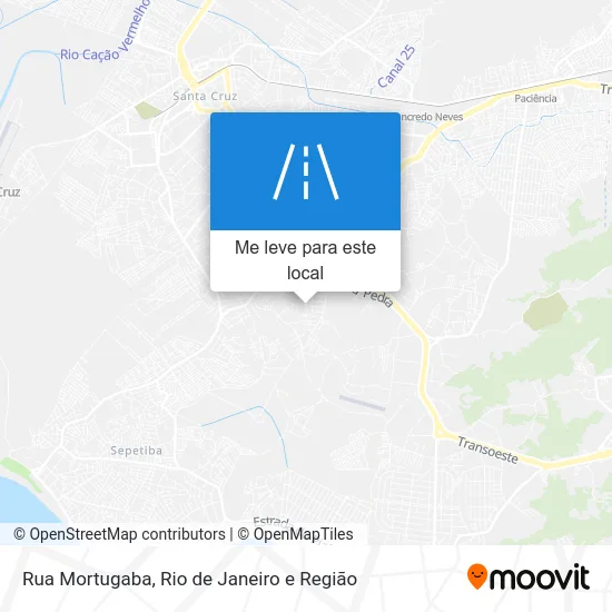 Rua Mortugaba mapa