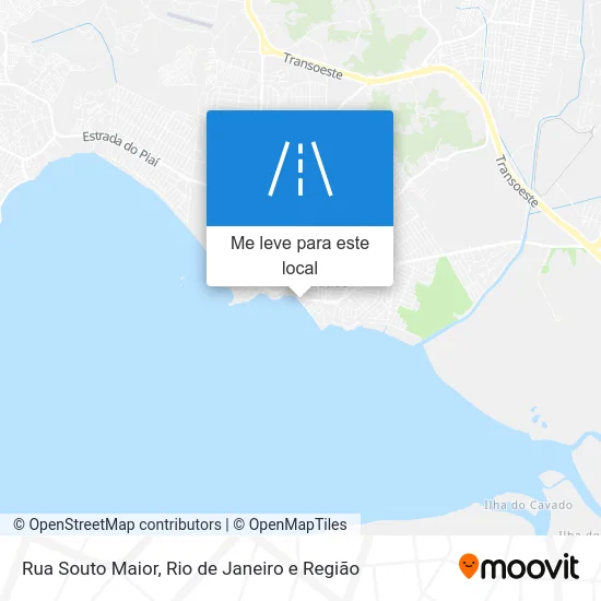 Rua Souto Maior mapa