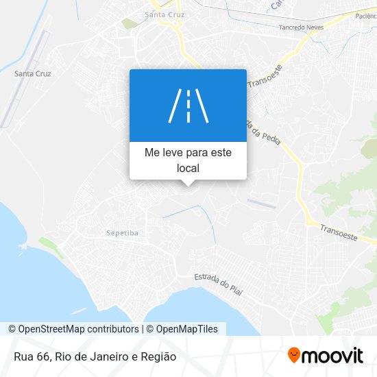 Rua 66 mapa