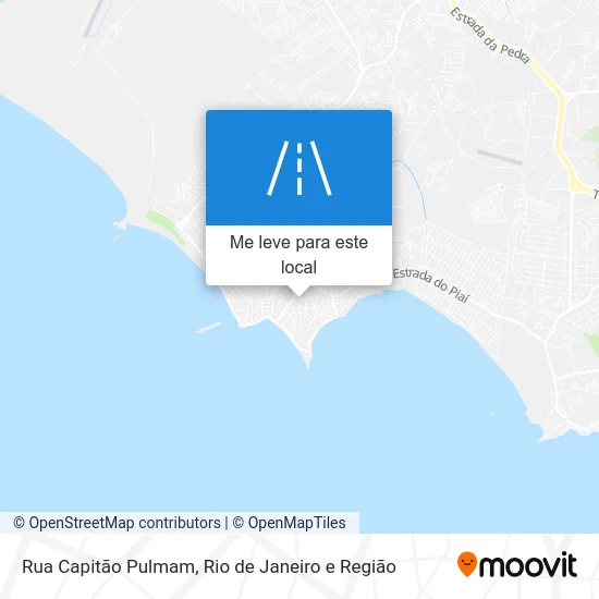 Rua Capitão Pulmam mapa
