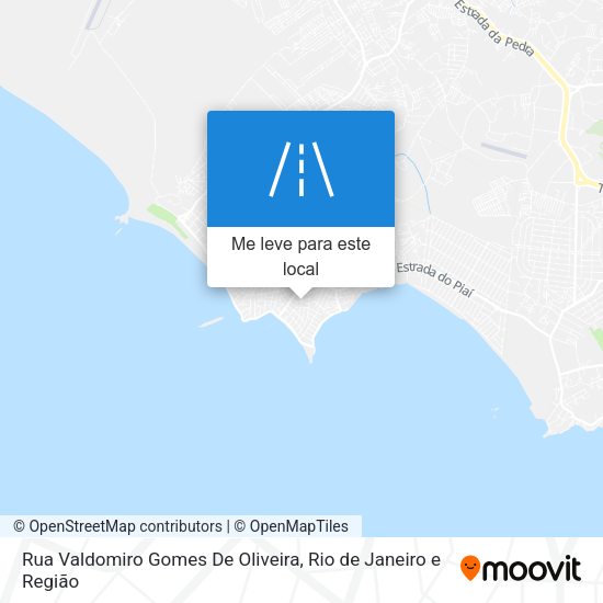 Rua Valdomiro Gomes De Oliveira mapa