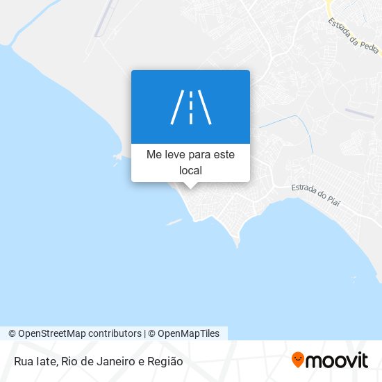 Rua Iate mapa