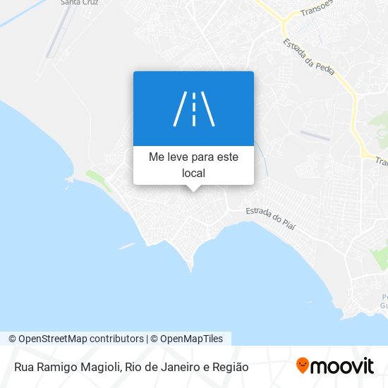 Rua Ramigo Magioli mapa