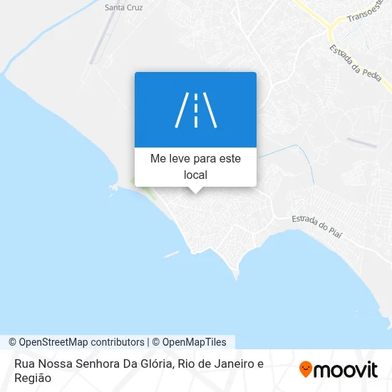 Rua Nossa Senhora Da Glória mapa