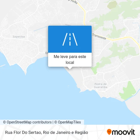 Rua Flor Do Sertao mapa