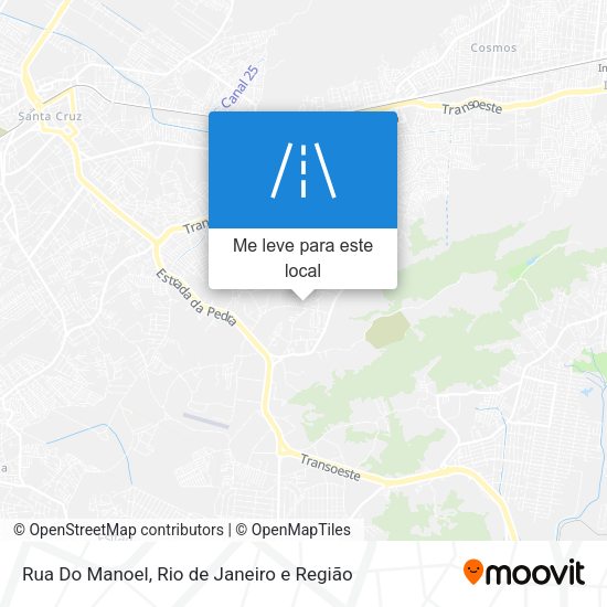 Rua Do Manoel mapa