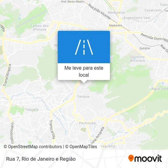 Rua 7 mapa