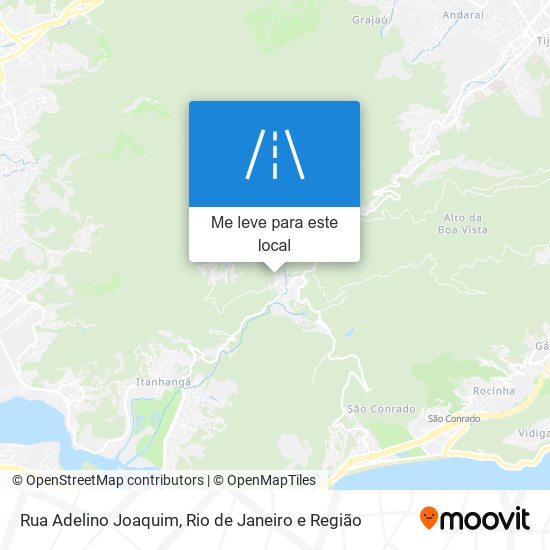 Rua Adelino Joaquim mapa