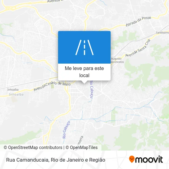 Rua Camanducaia mapa